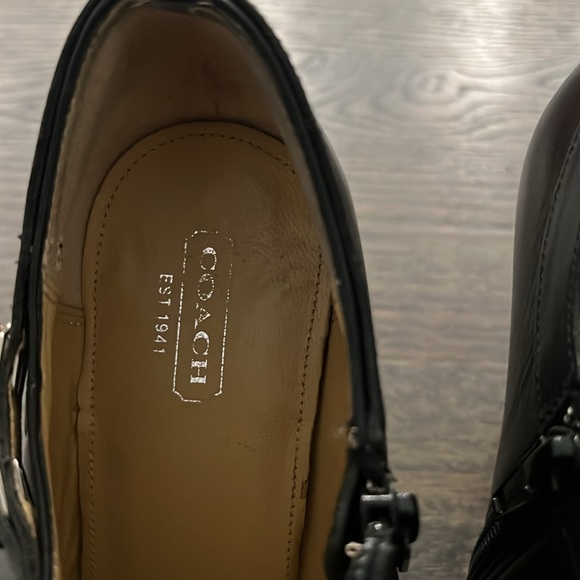 Coach women’s leather booties-Authentic-EUC - Picture 9 of 15